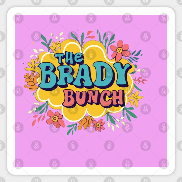 The Brady Bunch Sticker by INLE Designs